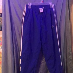 Blue Adidas jogger pants men’s large